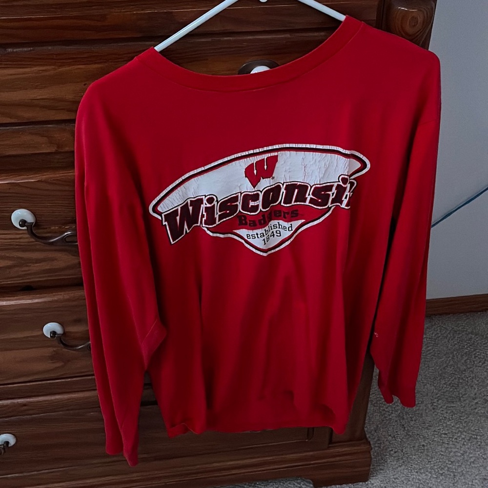 wisconsin football long sleeve
